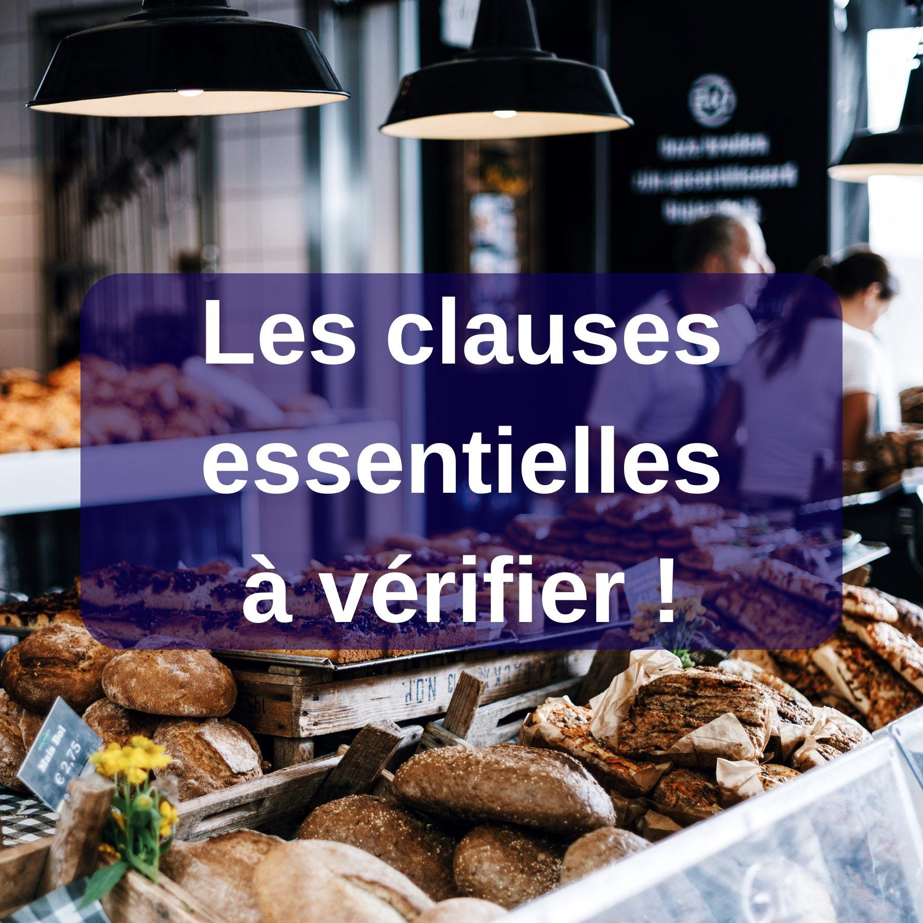 renouvellement du bail commercial en boulangerie